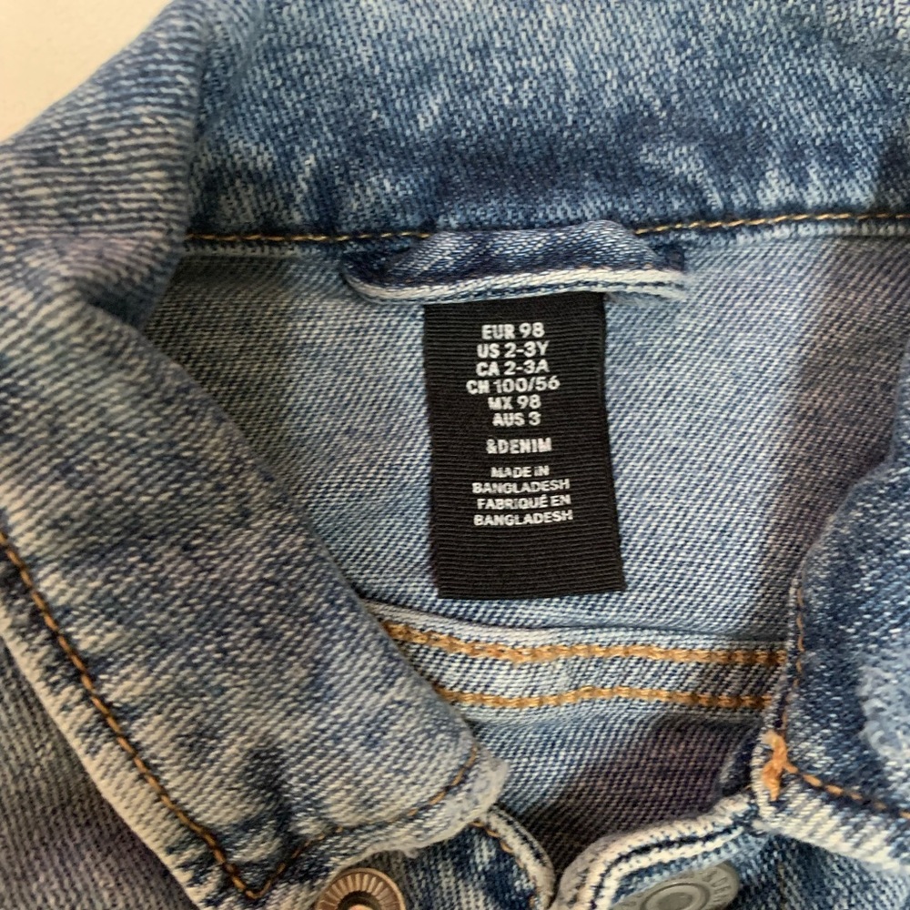 Kids Denim Jacket - Picture 2 of 4